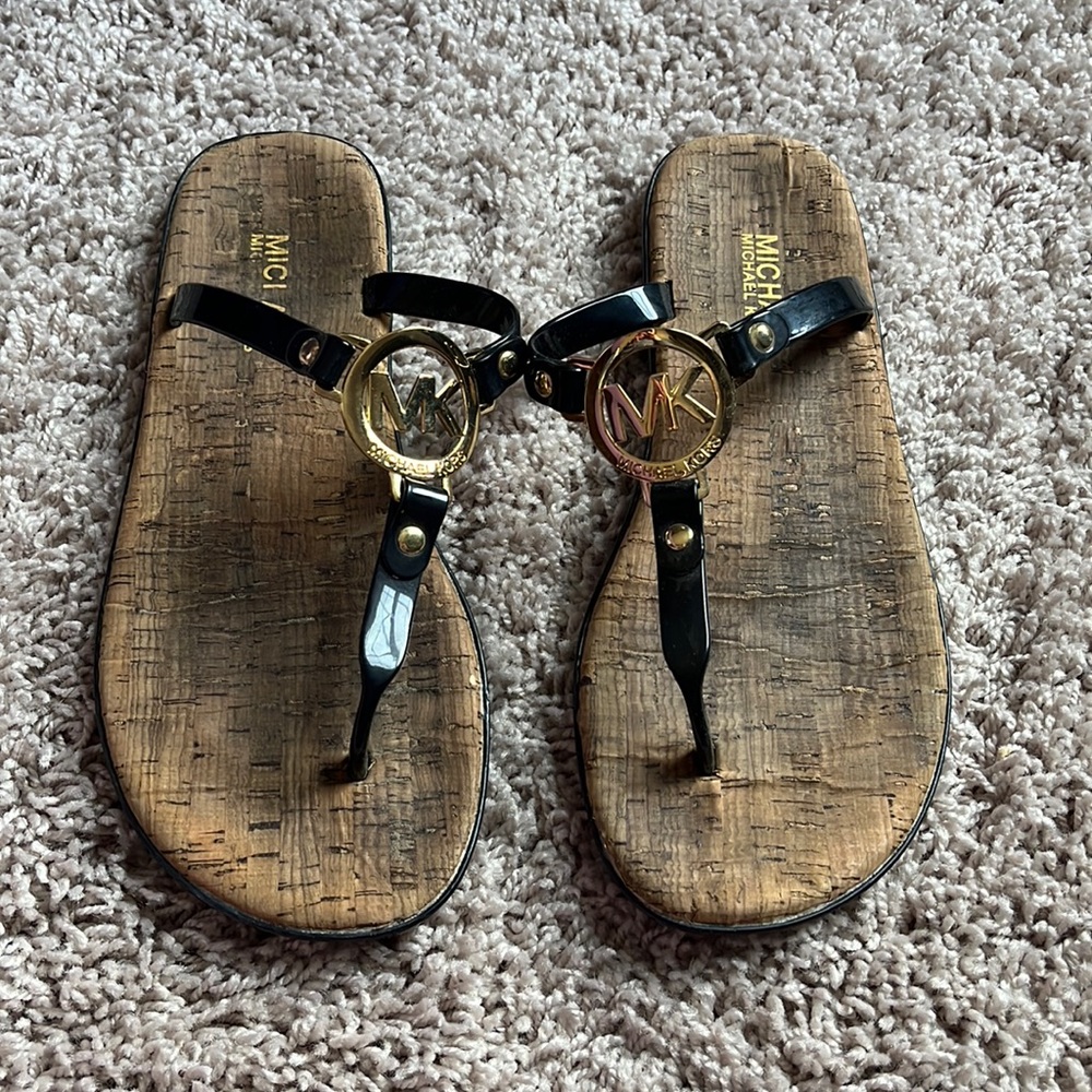 Michael Kors slip on sandals